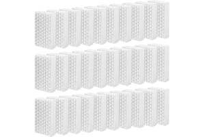 WUKEMAOYI 30 Stück Schmutzradierer Schwamm, Putzschwamm Radierschwamm Schmutzradierer Wand, Zauberschwamm Reinigungsschwamm für Haushalt, Küche, Wand, Bad, Böden, Schuhschwamm, Weiß