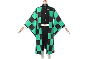 CR ROLECOS Mitsuri Cosplay for Demon Slayer Mitsuri Tomioka Giyuu Costume Giyuu Anime Outfit for Halloween