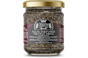 Valnerina Tartufi Sauce Truffe Recette Originale | Champignons, 5% Truffe Noire Été | Pot 180 Gr.