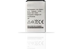 XITAIAN DBO-1000A Batterie de Rechange 3,7 V 3,7 Wh 1000 mAh pour Doro 1372 2404 1370 6040 330 332 7439 1360