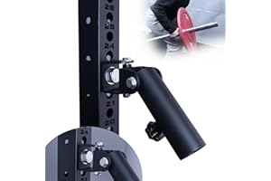 FNKTEK T-Bar Row 360° Schwenkbar Landmine Aufsätze Passend Für 2" Olympiastangen Reihenplattform Ideal Für Das Fitnessstudio Zu Hause