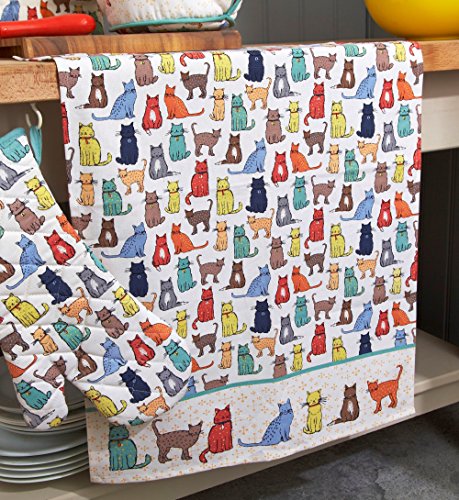 Geschirrtuch Ulster Weaver Cat Walk Katzen Tuch Küchentuch tea towel - 2