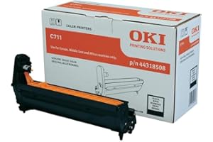 OKI C711 Laser Drum Unit Page Life 20000pp Black Ref 44318508