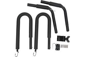 KENANLAN Surfboard Bike Rack Professional Heavy Duty Amovible Surfboard Bike Hanger pour Vélos de Route VTT Noir
