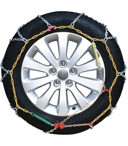 Catene Da Neve Omologate KAWIN Per Pneumatici 215/70-15 - 7 Mm, Con Tensore Autobloccante