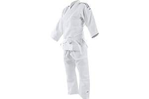 adidas Evolution Kimono de judo blanc Taille 100/110 cm