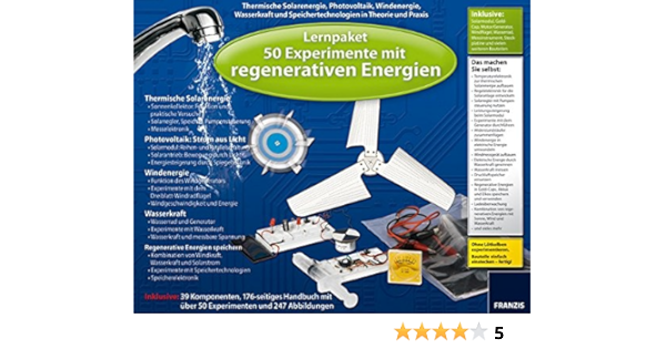 Lernpaket 50 Experimente Mit Regenerativen Energien Elektronik Lernpakete Amazon De Ulrich E Stempel Bucher