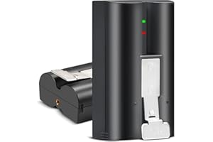 BICREWEER Rechargeable Battery Replacement for Ring Video Doorbell 2/3/3Plus/4, Quick Release Battery for Stick Up Cam Battery(2/3rd Gen) and Spotlight Cam Battery 3.65V 6040mAh