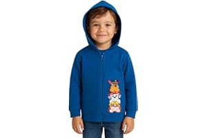 United Labels Psi Patrol bluza dla chłopców – dziecięca bluza z kapturem z zamkiem błyskawicznym niebieska