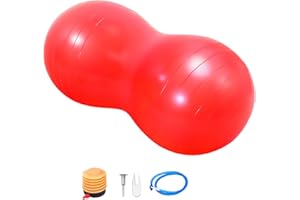 Trintion Peanut Ball Kids Exercise Ball Autism Sensory Toy Equipment for Kids Physical Therapy, Yoga, Pilates, Core Training