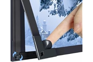 WENBONES Mellroom Fensterisolierung Folie 100x150cm, Thermoschutzfolie, Selbstklebend, Wiederverwendbar, Energiesparend, Transparent, für kleine Fenster, 180μm Dick (100×150CM)