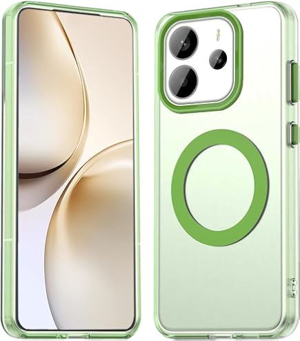 HAOYE Hülle Für Xiaomi Redmi Note 14 4G – Magsafe-kompatibel, Matt, Stoßfest, TPU+PC
