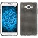 Produktbild PhoneNatic Case für Samsung Galaxy J5 (2015 - J500) Hülle Silikon grau, Iced + 2 Schutzfolien