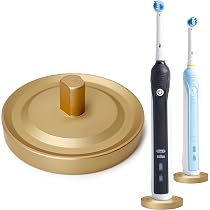 Relsy Support Pour Brosse à Dents Électrique Oral-B - En Aluminium Anodisé, Design Minimaliste Pour Salle De Bain