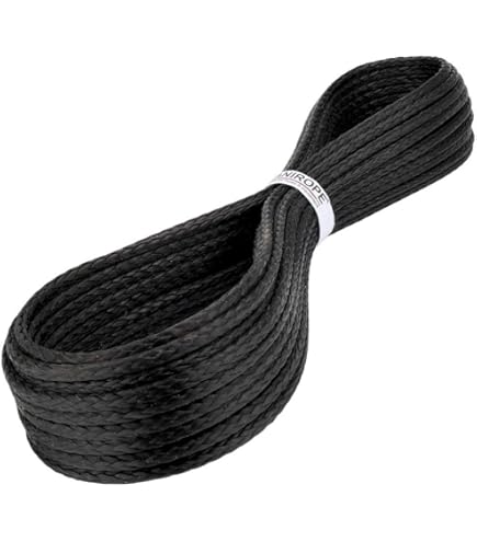 Dyneema Dyneema gevlochten koord touw Dyneema touw gevlochten lijn van Dyneema - diameter 1 mm - 100 meter kleur blauw - 195 daN