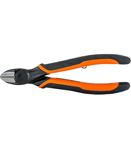 FUJIYA 8-Inch Diagonal Cutting Nippers - Micro Mirror Blade For Clean Wire Cutting