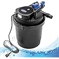 Sun-sun CPF 2500 Bio Pressure Pond Filter Without Pump (SunSun CPF-2500 | 11 Watts UV Light) Greenfinaqua®