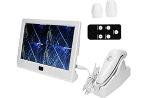 BETUED Détecteur de Cuir Chevelu de 13 Pouces, Analyseur de Cheveux de Peau de Follicule, Aspect élégant Opération Simple Plus Intuitif et Plus Clair Multifonction Rechargeable Plus Pratique(EU)