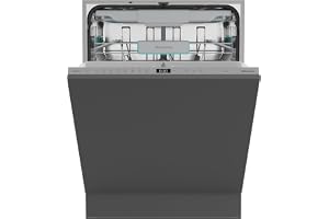 Hisense HV16A Built-in Dishwasher, 16 Places, Third Flexible Basket, 8 Programs, Silent Inverter Motor, Intensive Clean Zone, Touch Control, 43 dB, Class A