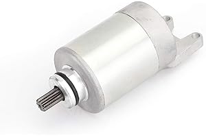 Artudatech Motorrad Elektro Anlasser Motorrad 12V Motor Anlasser für Derbi GPR125 Senda SM125 Terra 04-16 / Aprilia RS4 125 58143R