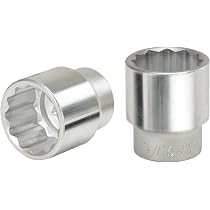 KS Tools 12-Kant Stecknuss 3/4 Zoll – Kurz, 37 Mm, Chrom-Vanadium, FlankTraction-Profil
