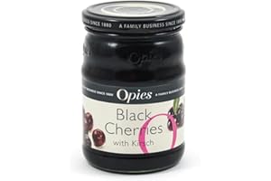 Opies Black Cherries with Kirsch 370g