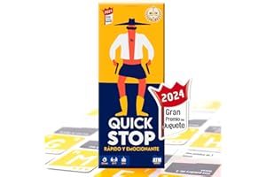 ATM GAMING QuickStop - Juegos de Mesa para Familia y Amigos - Dinámico y Divertido - De 2 a 7 Jugadores - Gran Premio del Juguete 2024 - Español