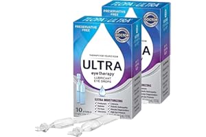 PUKMQU TLOPA Ultra Eye Therapy Drops, TLOPA Eye Drops, Tlopa Ultra Eye Drops, Eye Care, for Dry Eyes, Best Moisture Eye Drops, 10Pcs/1Box (20PCS)