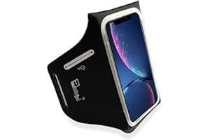RevereSport Sportarmband für iPhone XR. Armband Telefon Handyhalter Case für Laufen, Workout, Joggen und Fitness