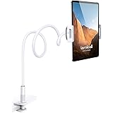 Lamicall Gooseneck Tablet Holder, Flexible Tablet Stand - 360 Adjustable Lazy Arm Holder Clamp Bracket Bed for 2020 New iPad 