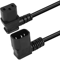 GELRHONR 60cm IEC C14 To 3x C13 Power Splitter Cord (1 To 3) - UPS Server Extension Cable - View #13