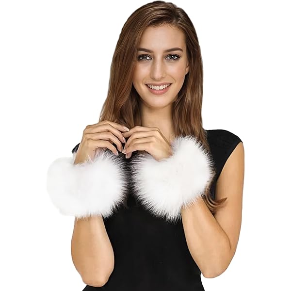 Dames - Lange pufferbodywarmer van imitatiebont met capuchon Sandstone