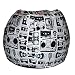 Comfy Bean Bags BBFK142 XXXL Bean Bag without Beans (Multicolor) RS.749.00