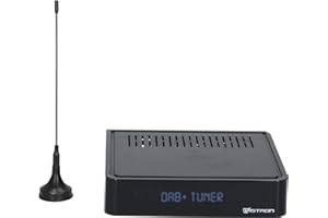 Vistron Youtune1 DAB+ Radiotuner inkl. Antenne, digitaler DAB Radioadapter (HiFi Anlage + AV Receiver Erweiterung), FM/UKW Radio, Digitalradio
