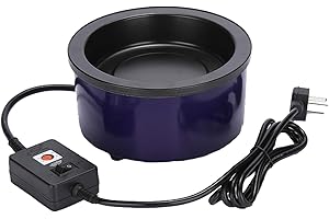 CUTFOUWE Electric Hot Melt Glue Pot,Hot Melt Glue Melting Pot Floralglue Mlting Melting Meting Cats Darice Hot Melt Glue Melt Glue Pot Keratin Ptc Melt,Blue