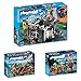 Produktbild Playmobil Ritterburg-Set - Löwenritter-Festung 9240 + Angriffskatapult 6039 + Spähtrupp 6006