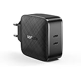 UGREEN 65W USB C Laddare 2-portars PD Laddare PPS Support 66W Kompatibel med MacBook Pro/Air, iPad Pro, iPhone 13 12 11 Dell 