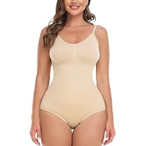Body Gainant Shaperin Femme - Ventre Plat Invisible - Gaine Amincissante Dos Nu Sans Couture