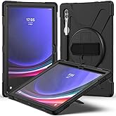 Aksesuarcim Samsung Galaxy Tab S10 Ultra SM-X920 X926 ile Uyumlu Kılıf Silikon Standlı Darbe ve Şok Korumalı Ayarlanabilir As