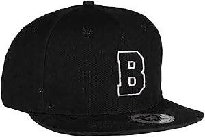 MFAZ Morefaz Ltd Jugend Baseball Kappe Kinder Mütze Basecap Mädchen Junge Schwarz Twill Snapback