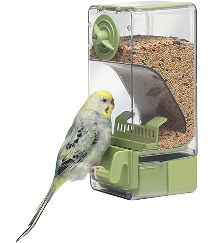 ZooPaul Futternapf Wassernapf Futterspender schwarz auen Napf Vogelkfig  Wellensittich Trnke Vogelfutterspender : Amazon.de: Haustier
