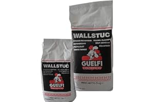 DIELLESHOPPING RASANTE STUCCO RIEMPITIVO IN POLVERE PER MURI INTERNI WALLSTUC 5 Kg GUELFI