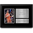 HWC Trading FR A4 Allan McGregor Rangers Gifts Printed Signed Autograph Picture for Football Fans and Supporters - A4 Framed