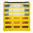 Alkon Plastics Private Limited Component Organiser ACO9B9D | Small Parts Storage | Jewellery Storage, Pharmacy Storage, Medicine Storage, Nuts, Screws and Bolts Storage Drawers - 9 Bins & 9 Drawers