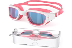 Zeligerstar Schwimmbrille Kinder, Taucherbrille Kinder 6-14 Jahre, Anti-Beschlag UV-Schutz, Kein Auslaufen, Breite Sicht, Schwimmbrillen für Jungen, Mädchen