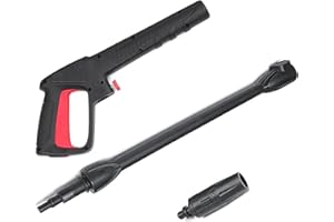 YUET Pistola ad Acqua ad alta Pressione16 MPa con getto d'acqua Spray Adatto per Bosch AQT Black&Decker Idropulitrice, 2350 PSI Tubo di Pulizia Della Connessione Rapida