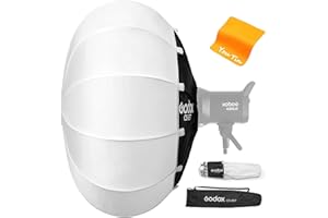 ‎GODOX GODOX CS-85T Softbox 85 cm Softbox, GODOX CS85T Softbox ze standardowym uchwytem Bowen i przenośną torbą, latarnia, softbox, zdejmowana, składana, GODOX Softbox CS-85T, do studia Speedlite Monolight