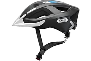 ABUS Aduro 2.0 Casco da città - Casco da bici a tutto tondo in design sportivo - Adatto al traffico cittadino - Per uomini e donne - Grigio, Taglia S