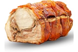 ILGUSTONLINE Tronchetto di Porchetta di Ariccia IGP 3 kg circa, Prodotto Artigianale Tipico, Premiata da Gambero Rosso