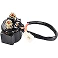 WOOSTAR Starter Solenoid Relay Replacement for GY6 50cc 125cc 150cc 250cc Chinese ATV 4 Wheeler Dirt Pit Bike Go Kart Scooter